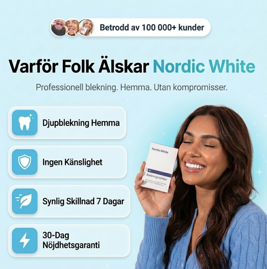 Blekningsremsor – Ett Självsäkert Leende
